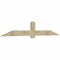Ekena Millwork Eugene Rough Sawn Timber Gable Bracket, Douglas Fir, 96"W x 16"H x 2"D x 6"F, 4/12 Pitch GBW096X16X0206EUG00RDF - alternate 4
